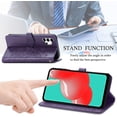thumbnail image 2 of for Samsung Galaxy A32 4G (Not 5G) Wallet Case,Mandala Embossing PU Leather Girls Case with Credit Card Holder & Hand Strap Flip Folio Closure Cover for Samsung Galaxy A32 4G MTL Deep Purple, 2 of 14