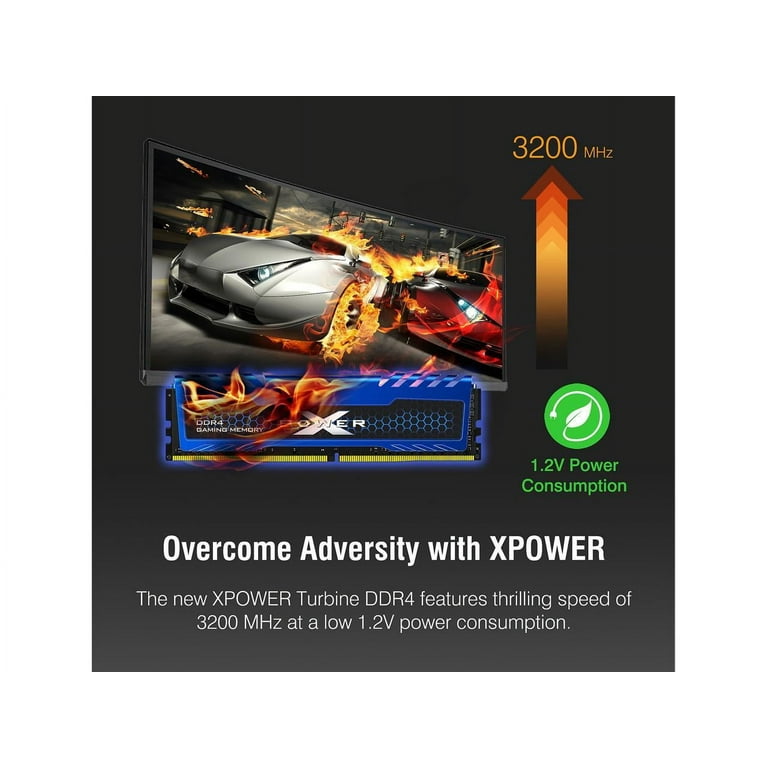 Silicon Power 16GB (2 x 8GB) DDR4 3200 (PC4 25600) 288-Pin XPOWER