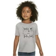 thumbnail image 3 of Wake up be Fabulous Pretty Inspiring Girls Kids T Shirt Tees Teen Brisco Brands XS, 3 of 6