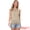 Khaki, variant on DARING DIVA Women's Casual Crew Neck Sleeveless Sweater Vest Beach Top S White