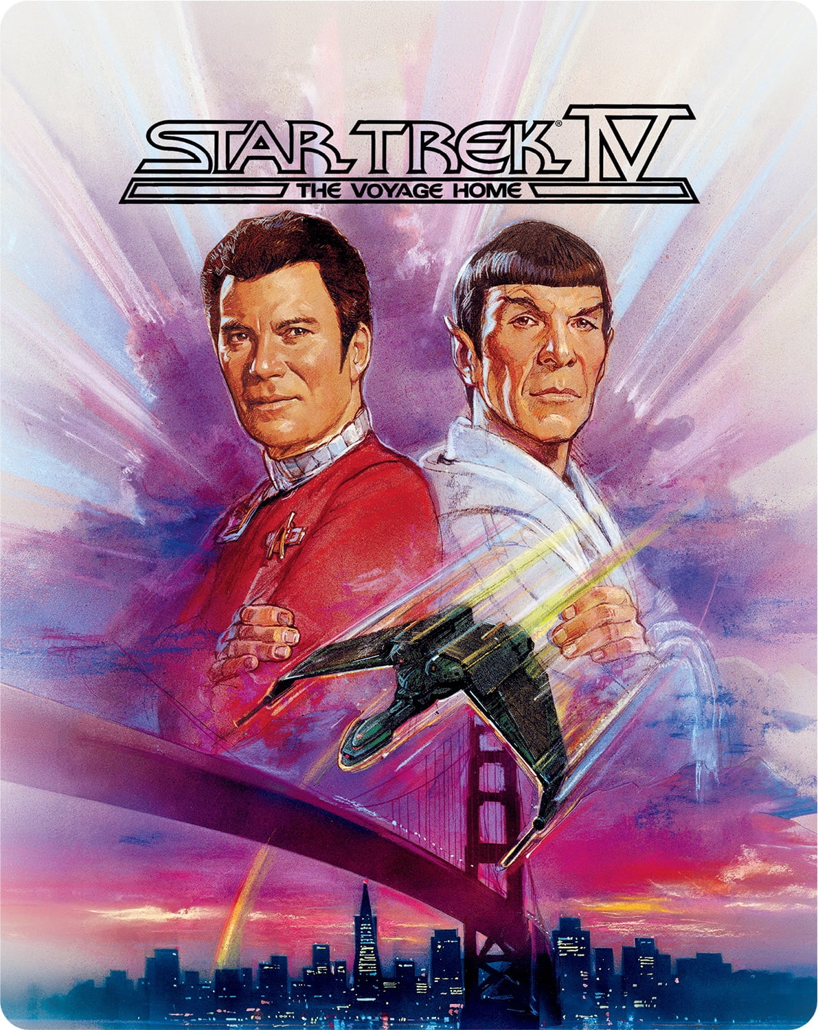 Star Trek IV: Voyage Home 40th Anniversary Limited Edition (Steelbook) (4K Ultra HD + Blu-ray + Digital Copy) Paramount, Sci-Fi
