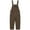 Coffee-2635, variant on KIDSCOOL SPACE Baby Little Girls Canvas Overalls,Toddler Boys Ripped Holes Casual Workwear,Khaki,3-4 Years