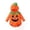 Orange, variant on REDARER Baby Halloween Pumpkin Long Sleeve Zipper Hooded Romper for Party Dress Up,18-24 Months