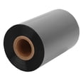 thumbnail image 2 of 100mm x 300m Thermal Transfer Ribbon with 3-Layer Anti-Static Design, Reinforced Mixing Materials - Compatible with TSC, Argox, Zebra, TOSHIBA, POSTEK & More Flat Pressure Printers - Ideal for, 2 of 7