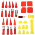 thumbnail image 1 of Mobutofu Sealant Finishing Tool Caulking Nozzle Extension Tube Stainless Steel Assorted Color 1 Set Gap Repair, 1 of 5