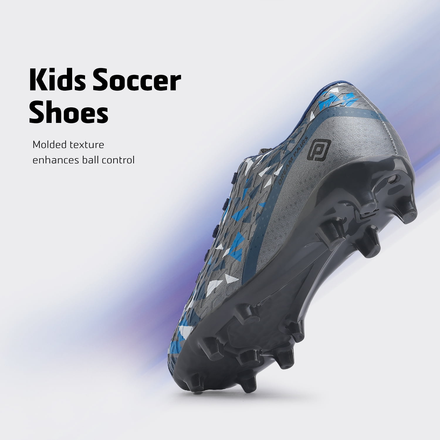 Chaussures de football résistantes et respirantes pour hommes-noir Chaussures de football résistantes et respirantes pour hommes-noir