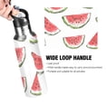 thumbnail image 4 of Yayeee 33oz Insulated Water Bottle Double Wall Stainless Steel with Flip Straw Lid, Watermelon Pattern, 4 of 7