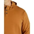 thumbnail image 2 of True Nation by DXL Men's Big and Tall Soft-Wash Henley Hoodie Glazed Ginger 5XLT, 2 of 5