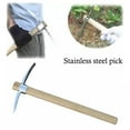 thumbnail image 2 of Daily Mix Store Pioche à Double Tête, 2 en 1 Pioche de Jardinage à Double Tête, Pioche Robuste Multifonction pour Creuser, Pioche Éplucheuse, 2 of 8