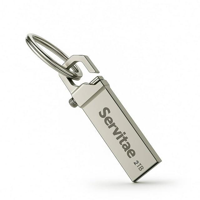 Memoria Usb 2tb Servitae Disco 2 Tera Flash Drive Llavero