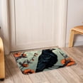 thumbnail image 6 of Crow Polyester Non-Slip Outdoor Carpet Door Mat - Machine Washable Door Rugs, 6 of 6