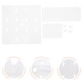 thumbnail image 4 of 1 Set Pegboard Shelf Organizer Pegboard Display Shelves Portable Wall-Mounted Rack, 4 of 8