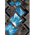 thumbnail image 3 of United Weavers 710 00663 28 1 Pi 11 Po x 7 Pi 2 Po Tapis de Course Flash Studio&44; Aqua, 3 of 10