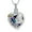 Ra/Purple, variant on Stainless Steel Butterfly Stone Heart Urn Pendant Cremation Jewelry for Ashes Holder Memory Necklace Memorial Jewelry