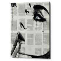 Epic Graffiti 'Never Know' by Loui Jover, Canvas Wall Art, 40"x54"