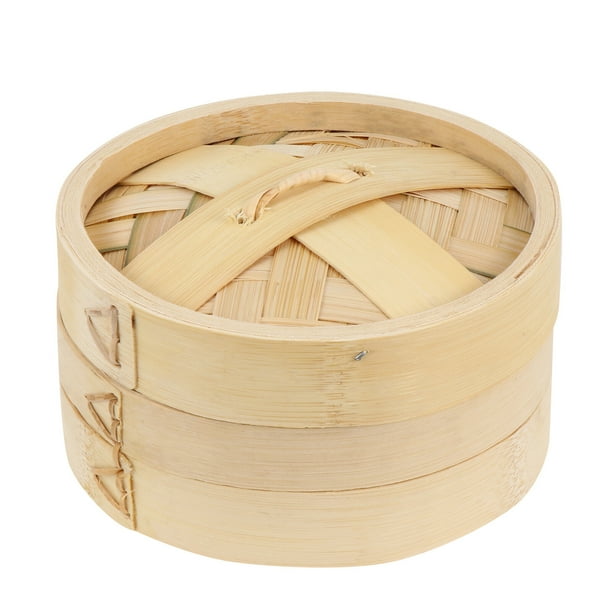 Kitchen bamboo food steamer 1 Set Kitchen Bamboo Food Steamer Premium