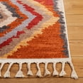 thumbnail image 4 of Safavieh Farmhouse Charlie Geometric Area Rug, Yellow/Red, 4' x 5'4", 4 of 11