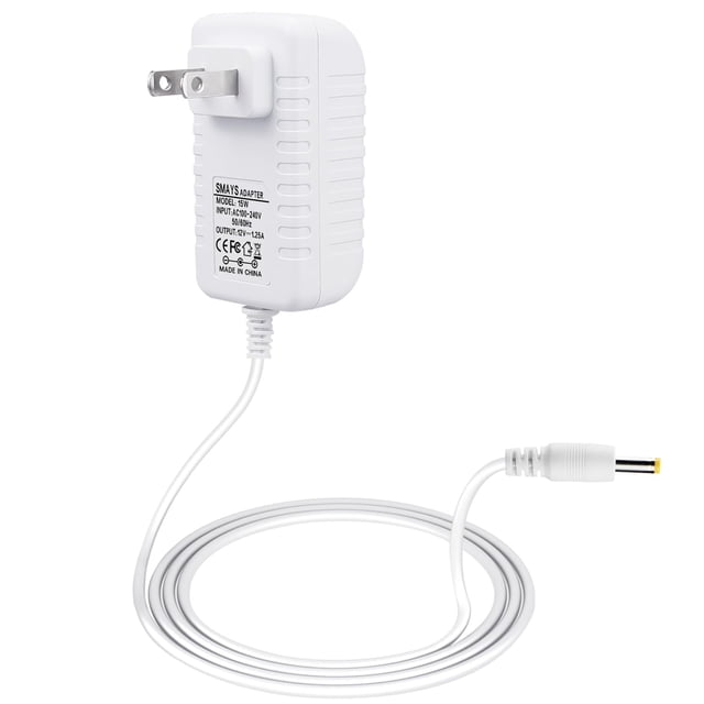 Adaptador de cargador Echo Dot de repuesto para cable de alimentación de 15 W y 5 V DC