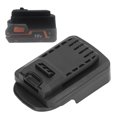 thumbnail image 1 of Battery Adapter, ABS Tight Fit Lightweight Battery Converter 18V Stable  For Power Tool, 1 of 8
