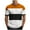 Orange, variant on ZCFZJW Mens Fashion T-Shirts Casual Striped Color Block Printed Summer Short Sleeve Basic Crewneck Workout Tees Shirt Yellow L