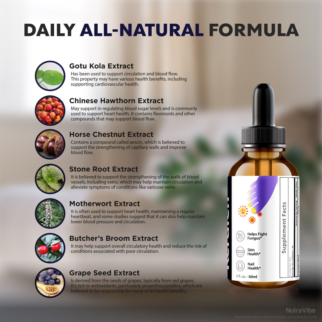(3 Pack) Kerafen Drops, Kerafen for Toenail - All Natural Solution for Nail Health, Maximum Strength Skin Support, Liquid Supplement, Droppers Kera Fen Reviews (90 Servings)