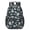 Football Text Black, variant on Football Text Black Pattern 17" School Backpacks for Teens,Waterproof Oxford Fabric,S-Shape Padded Straps for School,Travel,Hiking,Camping