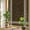 Brown, variant on Dark Brown Window Privacy Film Rainbow Static Cling Stain Glass Window Film for Glass Door, Decorative UV Blocking Sunroof Decal Sticker for Car 23.6"x59" Vintage Simple Stripes Grid Texture
