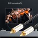 thumbnail image 2 of Cable de audio, calidad de sonido pura, RCA macho a macho, cable de audio estéreo HiFi 5.1 SPDIF para cine en casa, HDTV, amplificador y altavoz., 2 of 8