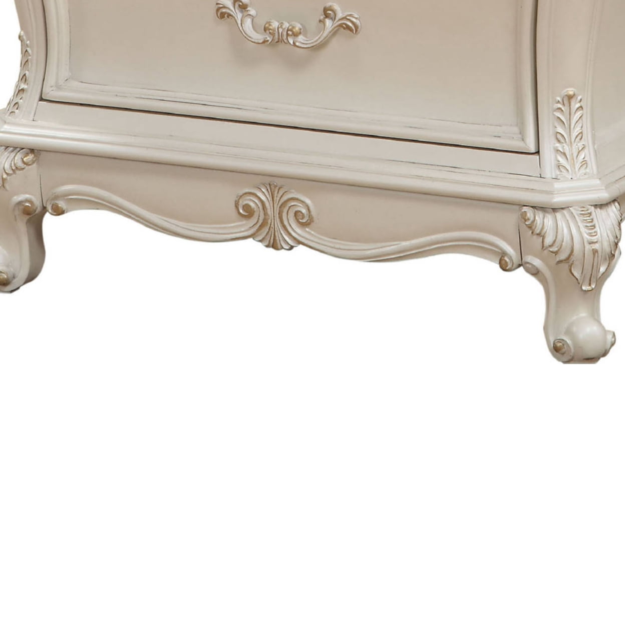 Acme Chantelle Nightstand in Pearl White