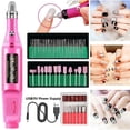 thumbnail image 2 of 48pc Electric Nail Drill, Portable Nail Drills for Acrylic Nails, Toenail Sander for Thick Nails File Kit, Acrylic Nail Kit Set Professional with Everything,Blue, 2 of 6