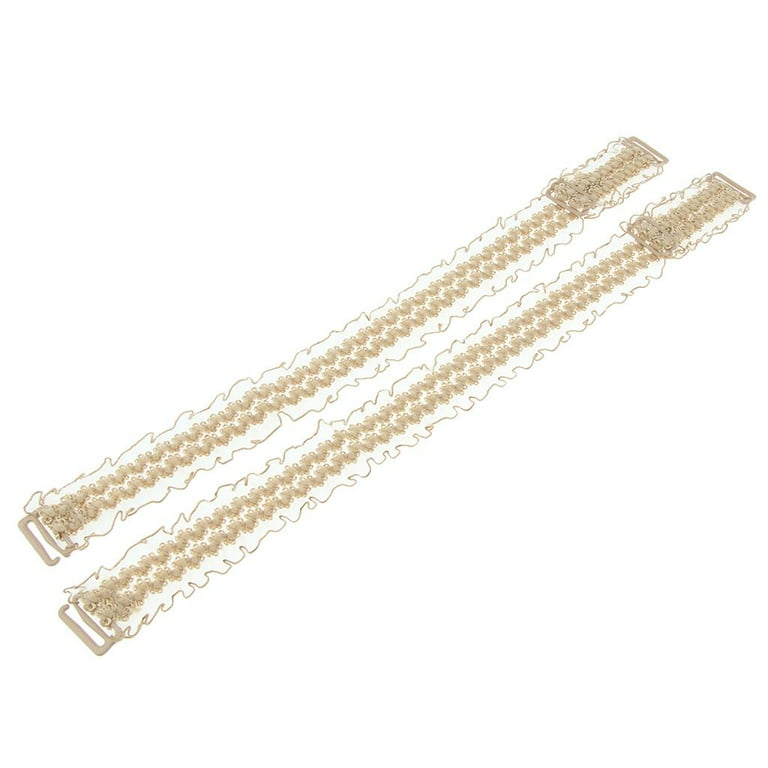 Women's Adjustable Bra Straps Holder Replacement-Beige 