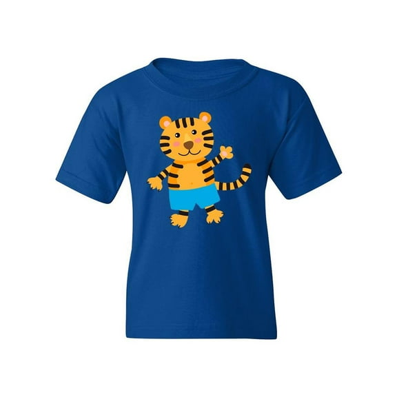 A Cute Tiger T-Shirt Juniors -Image by Shutterstock,  Medium
