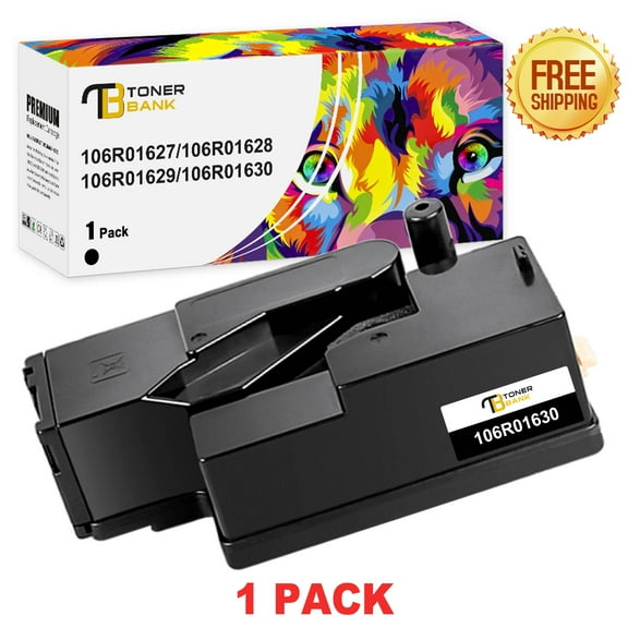 Toner Bank 1-Pack Compatible Toner Replacement for Xerox 106R01630 Phaser 6000 6010 6010N WorkCentre 6015V Black