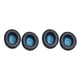thumbnail image 4 of Methold 1 par de almohadillas para los oídos con cancelación de ruido para auriculares, fundas de cojín de espuma, accesorios para auriculares de Azul negro 2piezas, 4 of 5