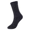 thumbnail image 2 of Lovely Annie Women's 4 Pairs Pack Soft Cotton Crew Socks Size 6-9 HR1614-4P4C-04Black, Coffee, Dark Grey, Wine, 2 of 4