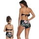 thumbnail image 3 of Bañador Padre-Hijo-Top Fondo Negro Flor-Niños 140 Zhivalor Trajes de Baño, 3 of 7