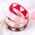 thumbnail image 2 of TUWAFE Valentines Day Headband for Women, Heart Love Hairband for Girls Wide Furry Head Band Elastic Non-Slip Headhoop for Adults, 2 of 7