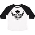 thumbnail image 3 of Inktastic Grad Squad with Graduation Cap and Wings Boys or Girls Toddler T-Shirt, 3 of 5