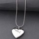 thumbnail image 4 of Collar con foto de corazón abierto, medallón, dijes, recuerdo Plata, 4 of 9