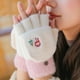 thumbnail image 5 of piezas de guantes cálidos tipo chanclas de felpa de medio dedo para niñas, calidez de invierno 798, 5 of 5