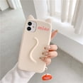 thumbnail image 1 of Bonita funda de teléfono rosa con corazón de amor para niña, carcasa trasera de silicona suave para iphone 14pro Max, 12, 11, 13pro Max, XR, XS Max, 7, 8Plus, Se Fivean unisex, 1 of 2