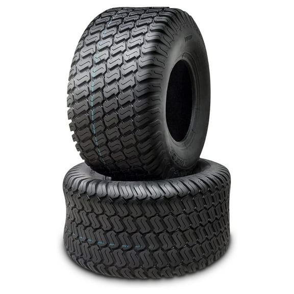 15X6.5-8 Lawn Mower Tractor Cart Turf Tires 4 Ply 15x6.5x8 -Set 2-13018