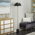 thumbnail image 3 of DecMode 62" Umbrella Style Black Floor Lamp with Black Metal Shade, 3 of 15