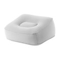 thumbnail image 3 of Miulika Inflatable Foot Rest Pillow PVC Flocking Leg Rest Pillow for Travel Home Car Grey, 3 of 9