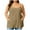 Khaki, variant on Diufon Plus Size Tank Tops for Women Summer Casual Sleeveless Loose Camisole Spaghetti Strap Basic Top with Pockets