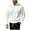 White, variant on Men's UPF 50+ Sun Protection Lightweight Full Zip Jacket Long Sleeve Fishing Hiking Performance Shirt Gray,XS