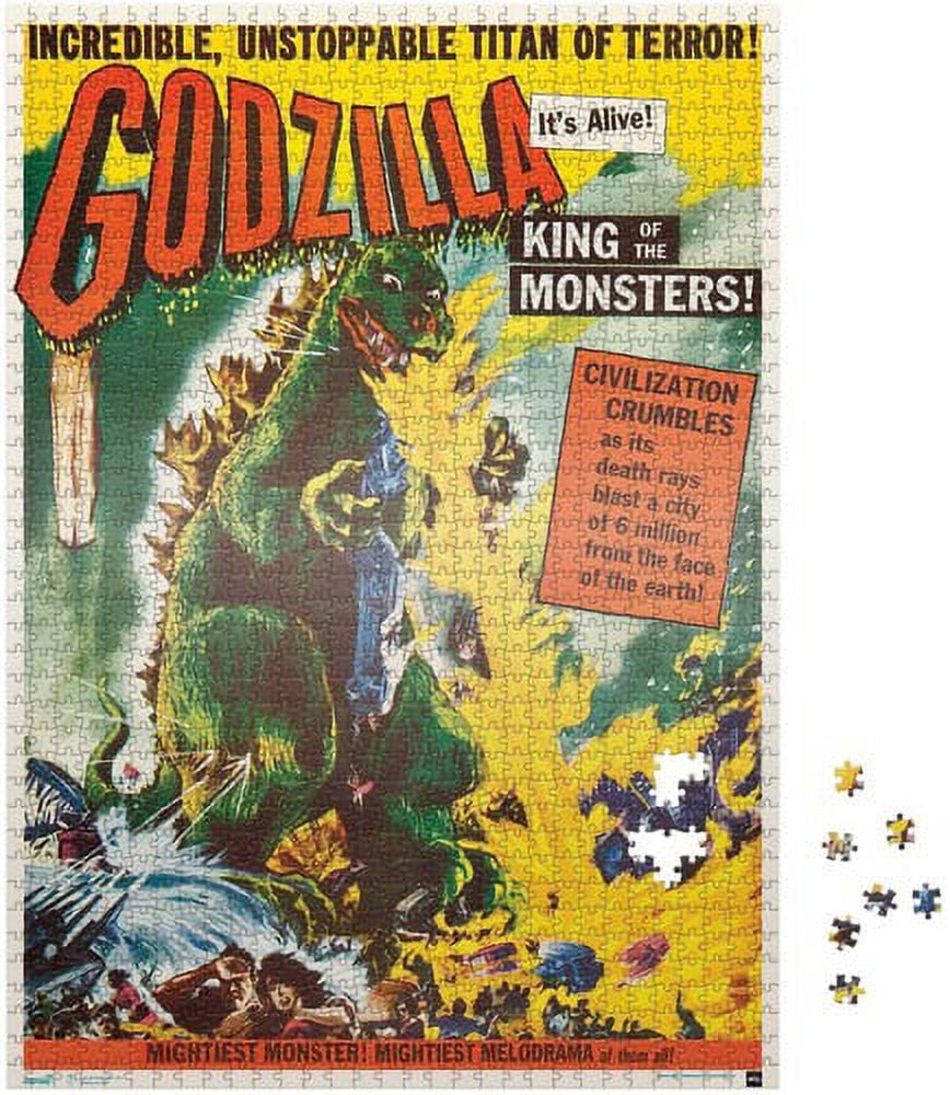 Super7 - Toho Puzzle - Godzilla King of Monsters (U.S. release One Sheet Poster)  [GAMES (MISC)] Puzzle
