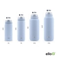 thumbnail image 4 of Botella de agua Ello Cooper de acero inoxidable de 1,2 L con color azul pajizo, 4 of 8