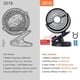 thumbnail image 3 of Ventilador para cochecito con Clip operado, Mini ventilador de escritorio portátil con ventilador recargable de 4400ma para cochecito, actividades al aire libre (máx., 3 of 5
