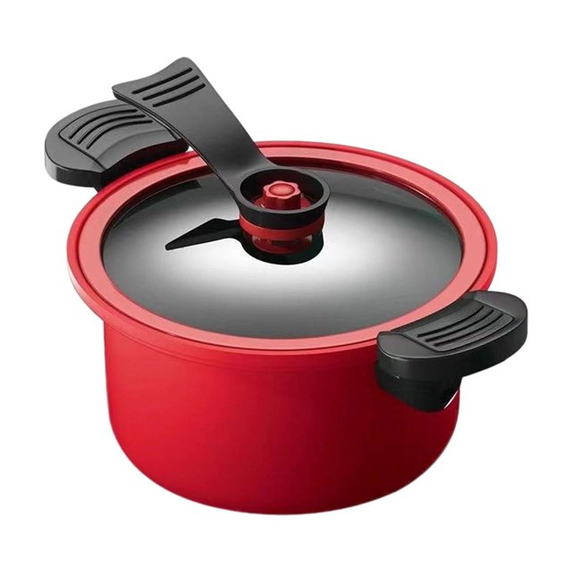 Wzzjkit Pressure Cooker 3.5L Non Stick Electric Cooking Tools for Stewing Steaming Or Slow Cooking